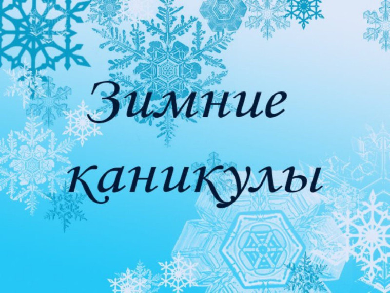 План работы школы в период зимних каникул 2024-2025 уч.год.
